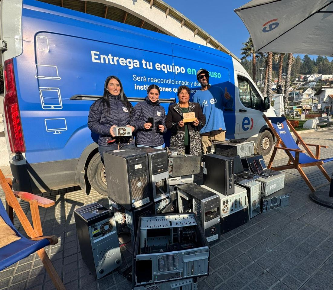 Equipos electrónicos recolectados
