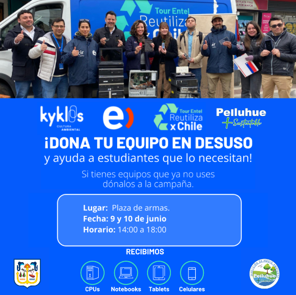 Campaña ReutilizaxChile en Pelluhue